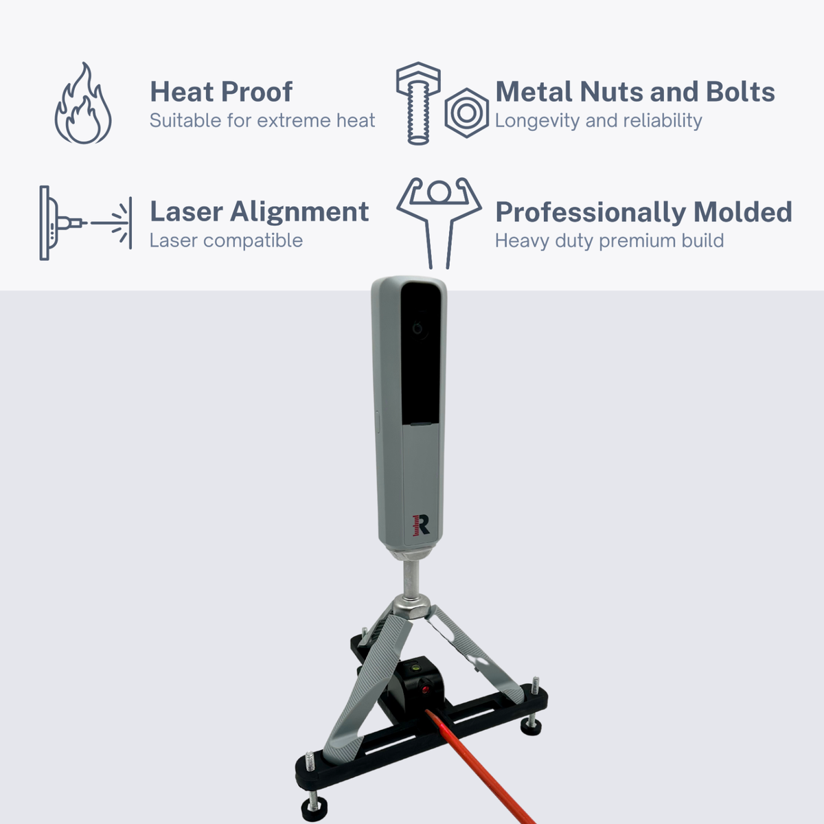 Rapsodo MLM2PRO Alignment And Leveling Stand - Heat Proof Rapsodo MLM2PRO Alignment And Leveling Stand - Heat Proof
