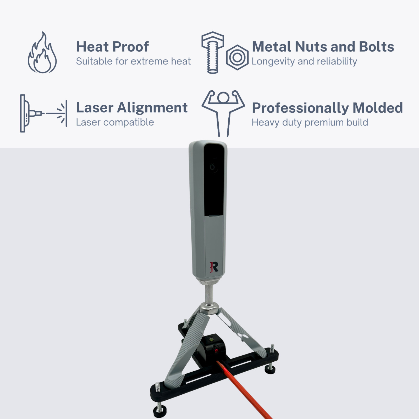 Rapsodo MLM2PRO Alignment And Leveling Stand - Heat Proof (Laser Included)