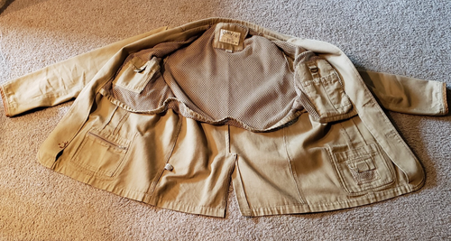 Abrigo vintage Orvis Zambezi para hombre chaqueta de pesca talla 42T - Imagen 4 de 7