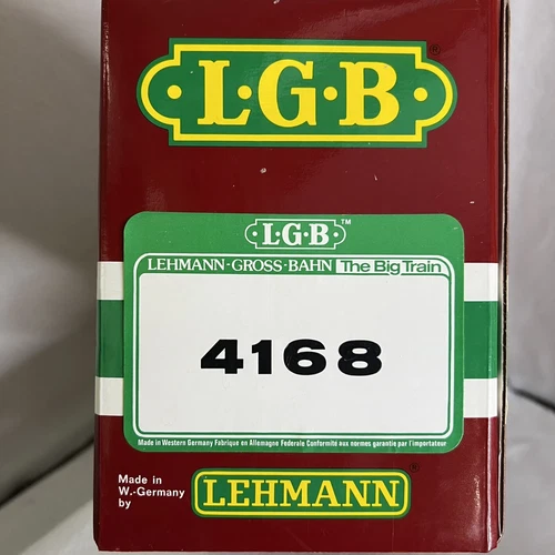 LGB 4168 White Pass & Yukon Cattle Stock Car G Scale NEW IN BOX
