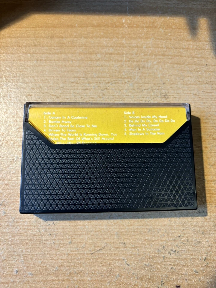 THE POLICE * ZENYATTA MONDATTA * RARE CASSETTE ALBUM MADE IN INDONESIA TIG 576 - Image 2 of 4