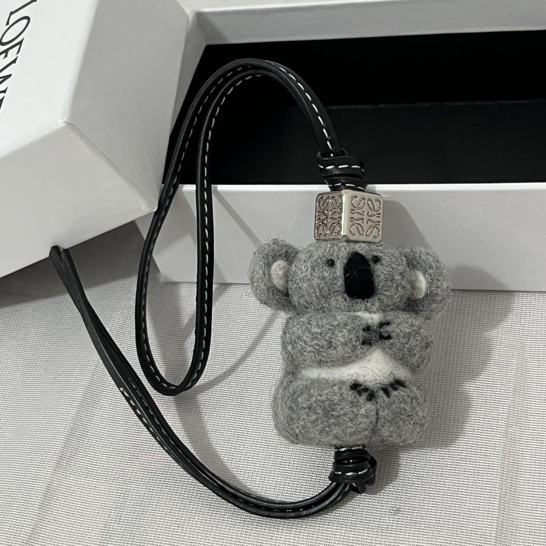 LOEWE Koala key chain Bag Charm Leather Used from JAPAN | eBay LOEWE Koala key chain Bag Charm Leather Used from JAPAN | eBay