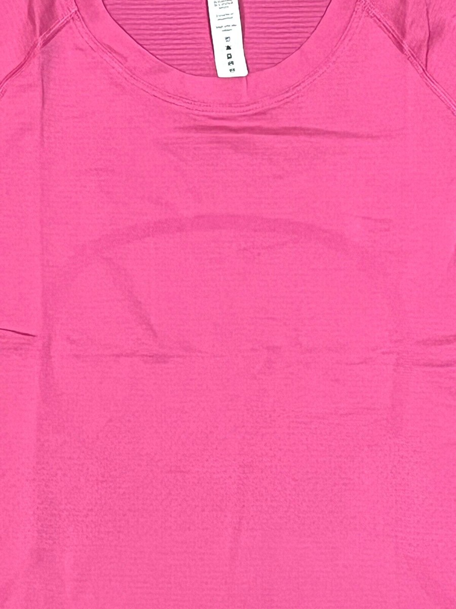 lululemon - lululemon  Swiftly Tech LS Crew ピンク サイズ6 Lululemon Swiftly Tech Long Sleeve Crew - Blissful Pink