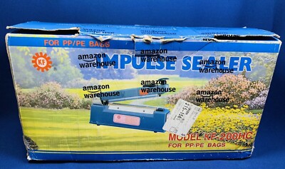 Impulse Hand Sealers BOX USA BSPBC8 with Cutters, 8'' x 1/16''
