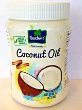 Parachute Pure Edible Coconut Oil Jar 473ml Jar ( 16 floz)for Baking Cooking