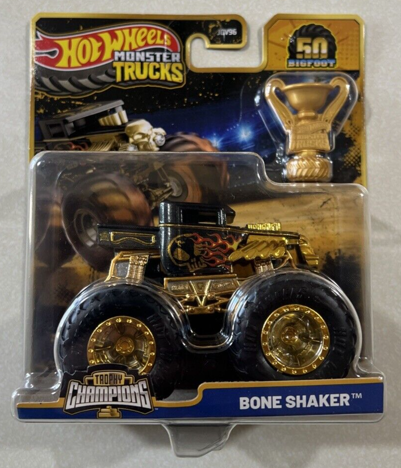 Hot Wheels Bone Shaker 50th 50周年限定 Hot Wheels 50th Anniversary Black & Gold Series Bone Shaker