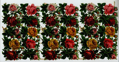 Glanzbilder : FWKB  -  Nr. 31830 ,  '' Rosen ''