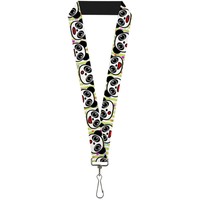 "Buckle-Down Lanyard-1.0\"-Panda Bear Cartoon 22\" X 1\" Multicolor (Us Import)"