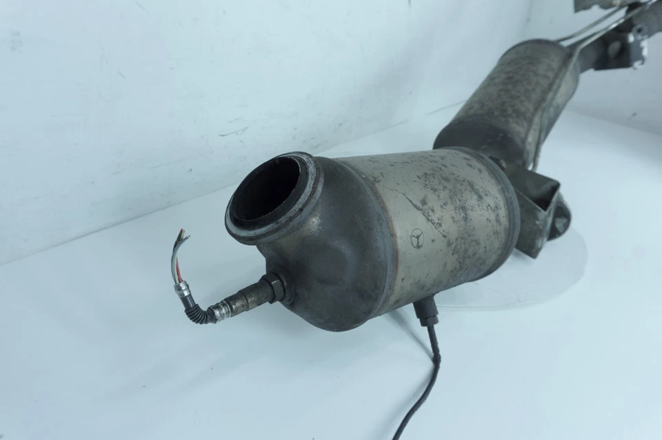 06-12 Mercedes GL320 X164 OEM Exhaust Muffler Pipe System CRACKED 5108 - Image 4 of 4