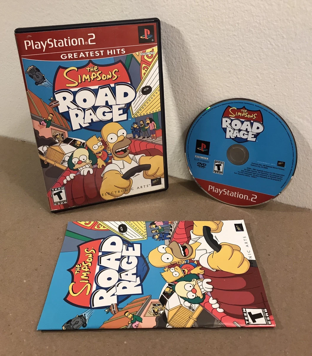 The Simpsons Road Rage Sony PlayStation 2 Video Games for sale | eBay