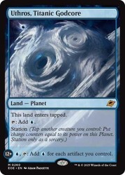 Uthros, Titanic Godcore #260 Edge of Eternities Mythic Rare