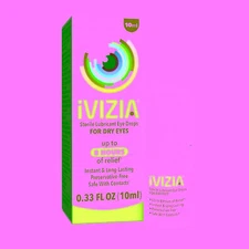 Sterile Lubricant Eye Drops For Dry Eyes 0.33 Oz