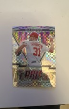 2021 Panini Prizm - Fearless Max Scherzer #FR-20 Power Plaid Prizm /75