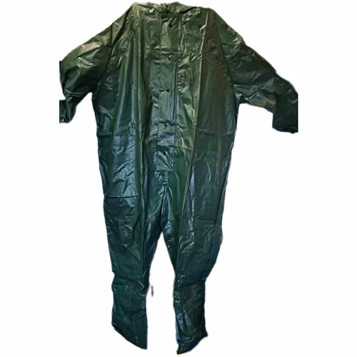 Green Full-Body Protective Coveralls One-Piece Suit, Unisex Size 4xl - product listing photo