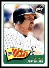 Larry Walker 2003 Upper Deck Vintage #180 Rockies MLB READ FREE SHIPPING