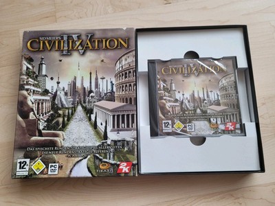 NEU Sid Meier's Civilization IV - 4 / Big Box PC-Spiel Computerspiel Videogame