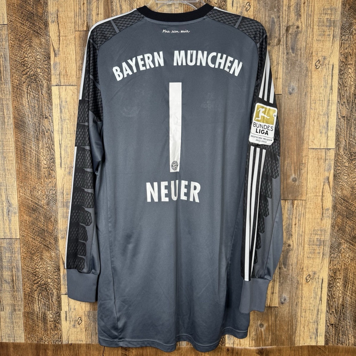 Bayern Munich 2014-15 GK Long Sleeve Football Jersey NEUER #1