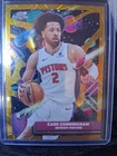 2025-26 Topps Cosmic Chrome Cade Cunningham Gold Interstellar Refractor #/50