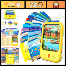 Kids Learning Tablet Educational Learning Pad for Toddlers 2-5 to Learn Alphabet