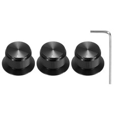 3Pcs Aluminium Potentiometer Knobs 1/4 Volume...