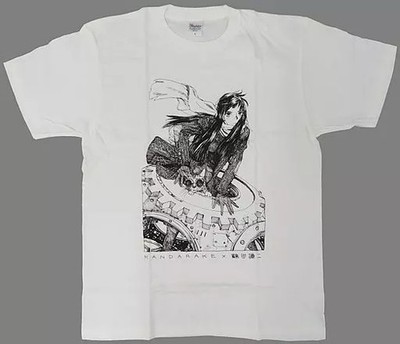 Kenji Tsuruta Illustration T Shirt White M Size Mandarake Goods