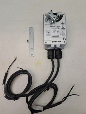 #ad #ad Ruskin RUS S120 S electric on off spring return actuator NEW no box $125.00
