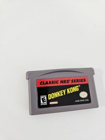 Donkey Kong Classic NES Series Nintendo Game Boy Advance Authentic With Manual