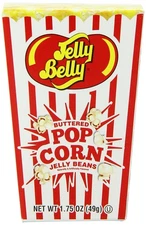 Jelly Belly Buttered Popcorn Beans Box, 1.75 oz (Pack of 24) 