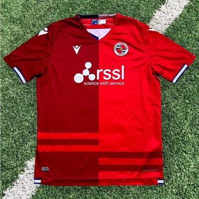 Maillot de football Reading FC Away 2012/13 Macron Soccer Jersey homme petit - Photo 1/4