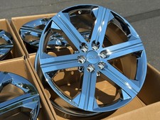 24 Set Of 4 Chrome Wheels Chevy Silverado Tahoe Suburban Gmc Sierra Yukon Rims