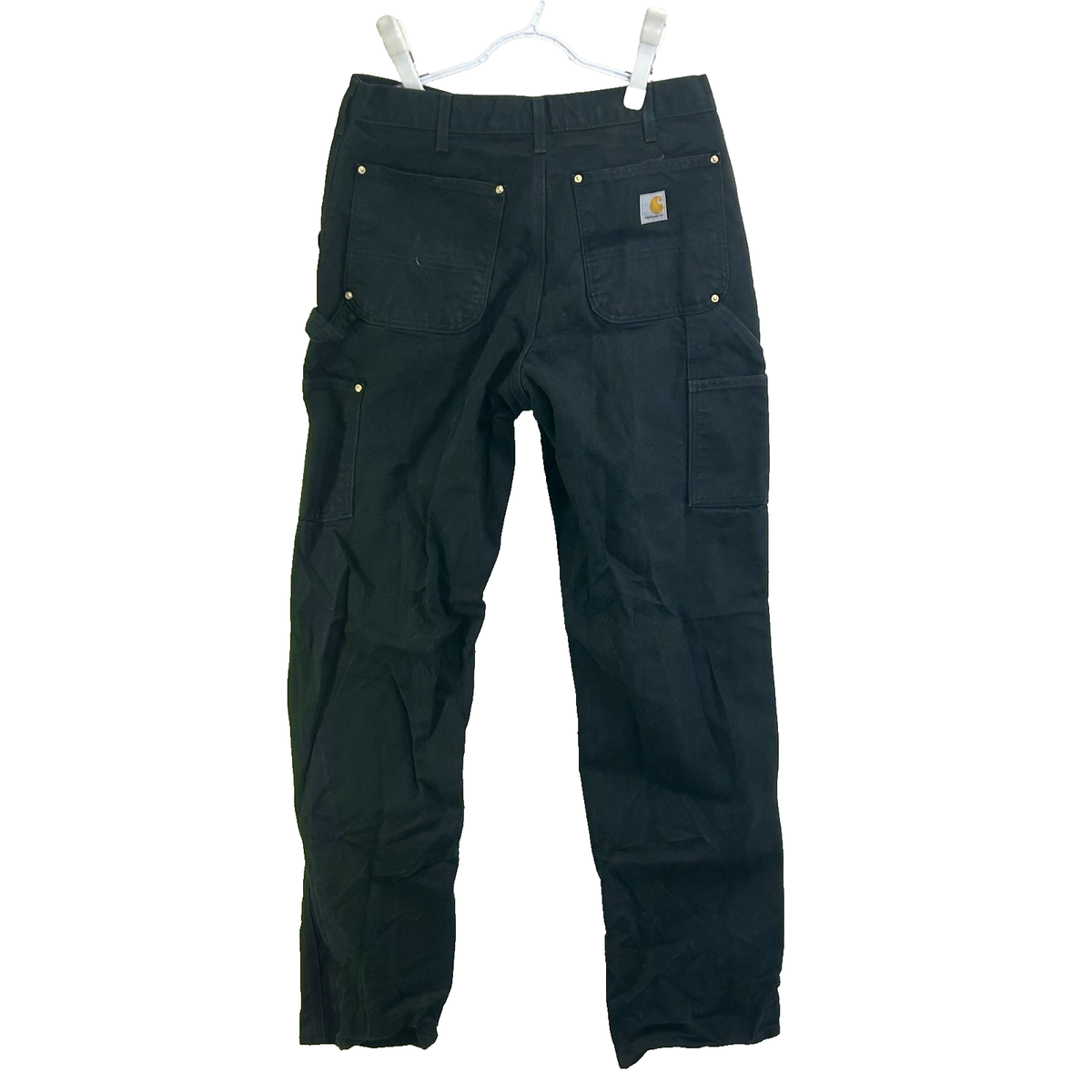 Vintage Carhartt Double Knee Carpenter Pants Mens 33x34 B01 BLK