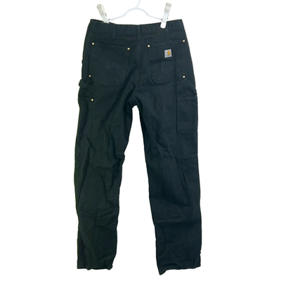 Vintage Carhartt Double Knee Carpenter Pants Mens 33x34 B01 BLK