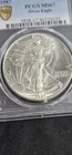 1987 Silver Eagle Ms 67