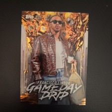 2026 Topps Celebration Javier Baez GameDay Drip Insert Card