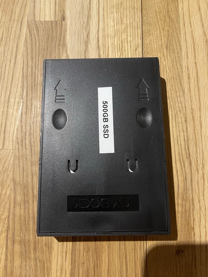 ICY DOCK 2,5 Zoll zu 3,5 Zoll SATA SSD/ HDD Konverter,Inkl. 500 GB SSD