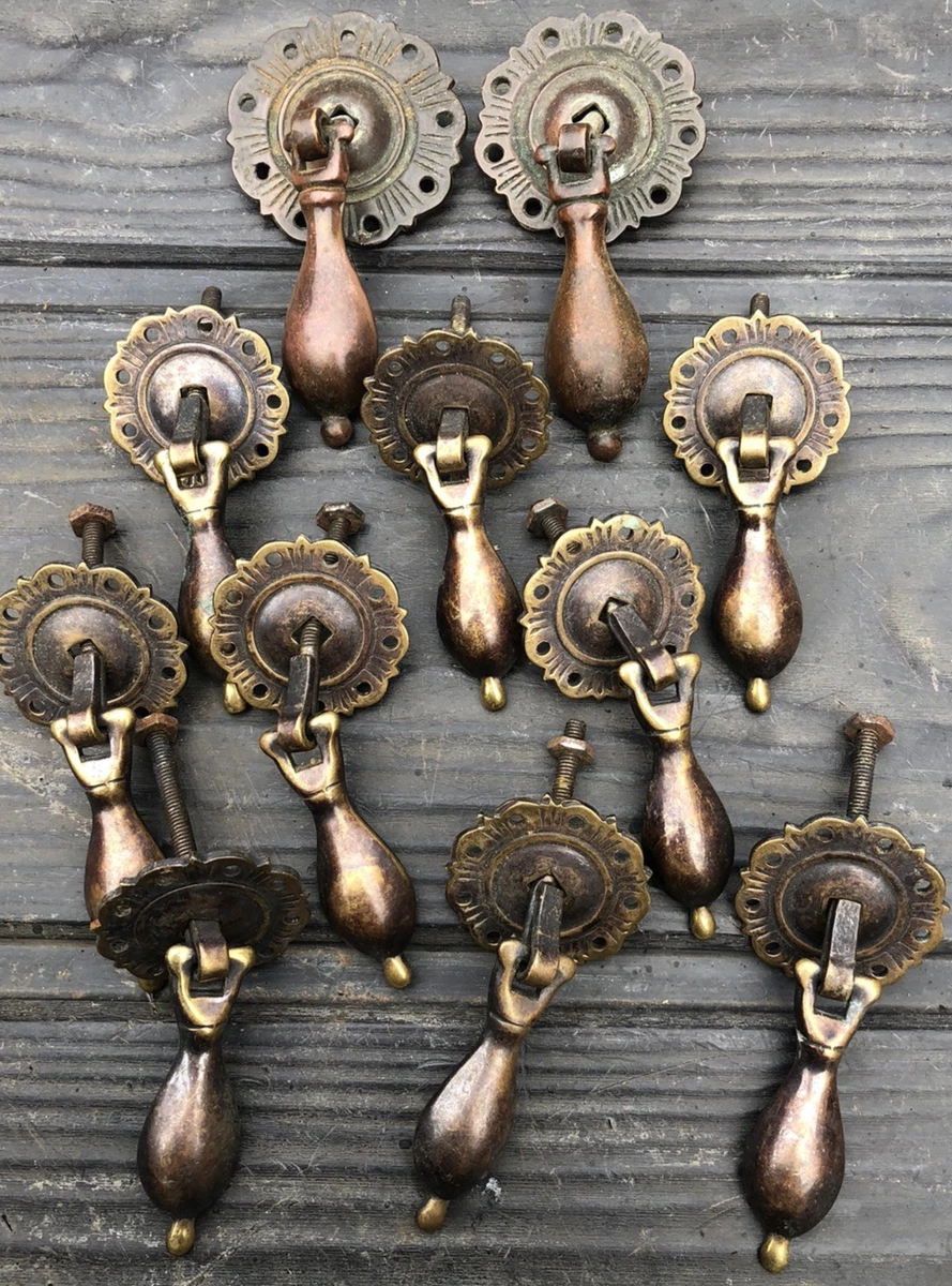 老式金属原始古董门门把手| eBay