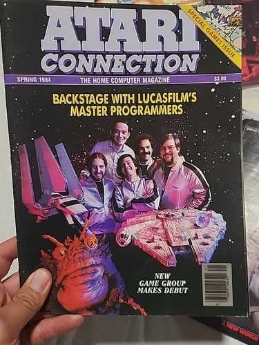 Vintage 8 magazines ATARI computers 1980s Atari CONNECTION Lucas Film Van Goh - Picture 12 of 24