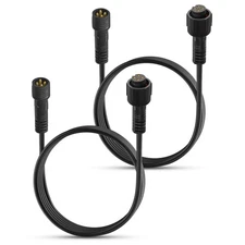 10FT 4 Pin Extension Cable Wire with Male and Female Connectors, RGB LED Mult...