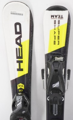 Head SuperShape Team Era 2.0 Kids Skis with Bindings - 97 cm Used