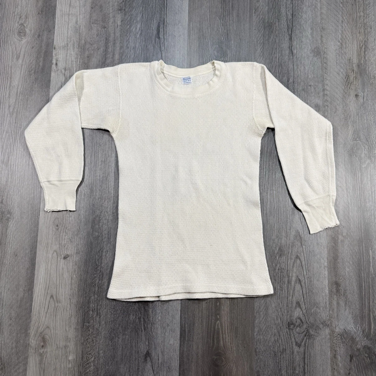 Vintage Thermal Shirt In Men's Vintage Casual Shirts for sale | eBay