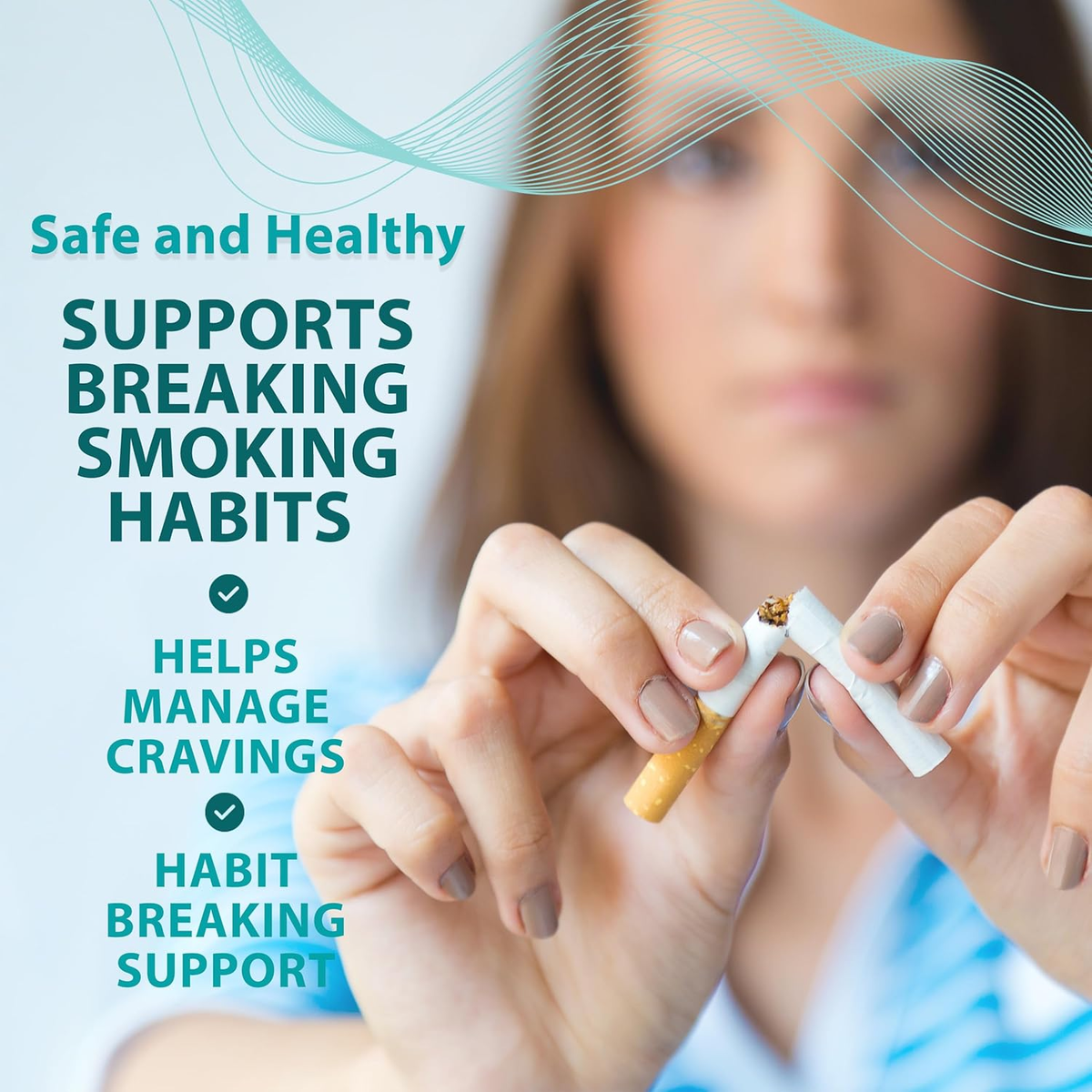 Anti-Smoke Herbal Patches – Circle Shape 21Mg (Teal), Quit Smoking & Help  Reduce