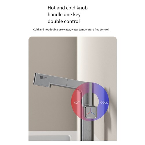 Convenient Water Outlet Commercial Use Pull-out Faucet Hot And Cold Water Faucet - Picture 12 of 12