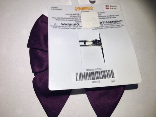 Gymboree hair clip barrette NWT NWOT use dropdown menu CHOICE metal spring - Picture 3 of 17