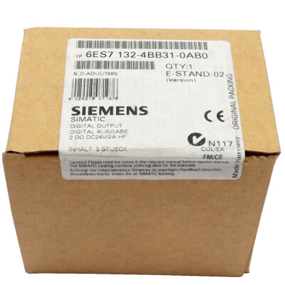 NEW Siemens 6ES7132-4BB31-0AB0 6ES7 132-4BB31-0AB0 Fast Delivery 5pcs/Box