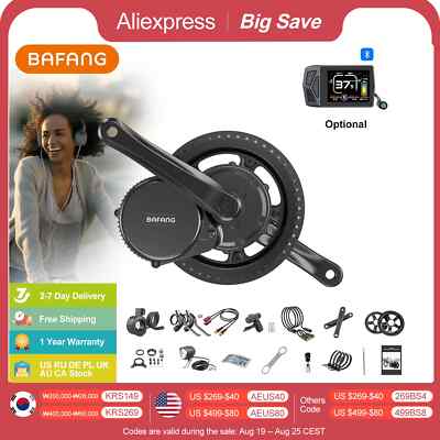 750W Mid Drive Motor  500W 250W 350W Electric Bike Conversion Kit