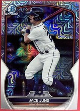 2023 Bowman Mega Box Jace Jung Mojo Refractor #BCP-215 Tigers
