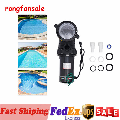 HBP1500?? 2.0HP 1500W INGROUND ABOVE GROUND SWIMMING POOL WATER PUMP +Strainer!