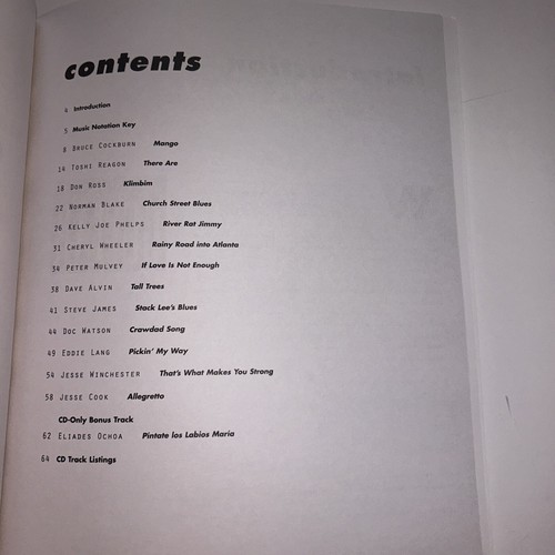ACOUSTIC CD SONGBOOK 6 RHYTHMS OF THE ROAD - Picture 3 of 4