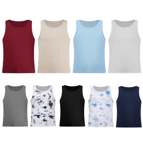 Camisetas sin mangas con espalda de corredor para hombre Chaleco deportivo ajustado Camiseta muscular Camisetas interiores - Imagen 1 de 118