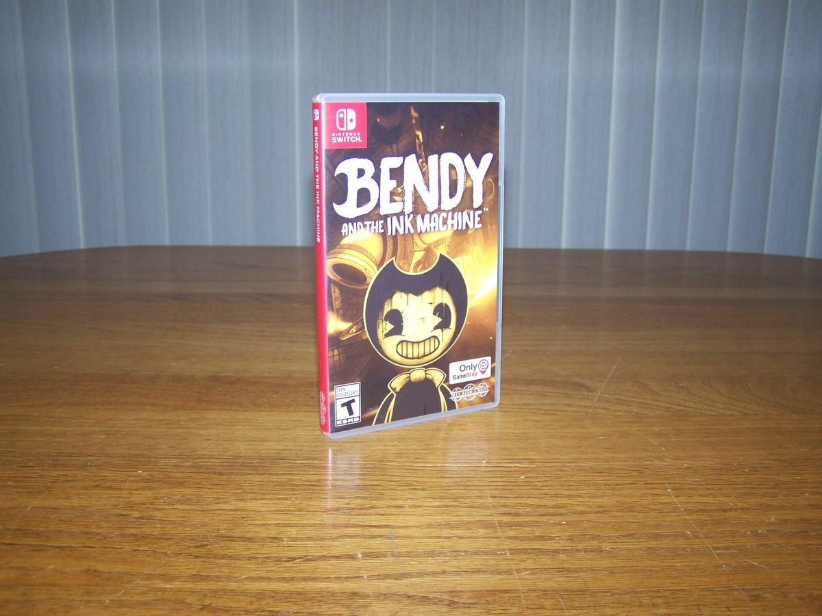 NINTENDO SWITCH BENDY AND THE INK MACHINE GAME STOP ONLY NINTENDO SWITCH BENDY AND THE INK MACHINE GAME STOP ONLY